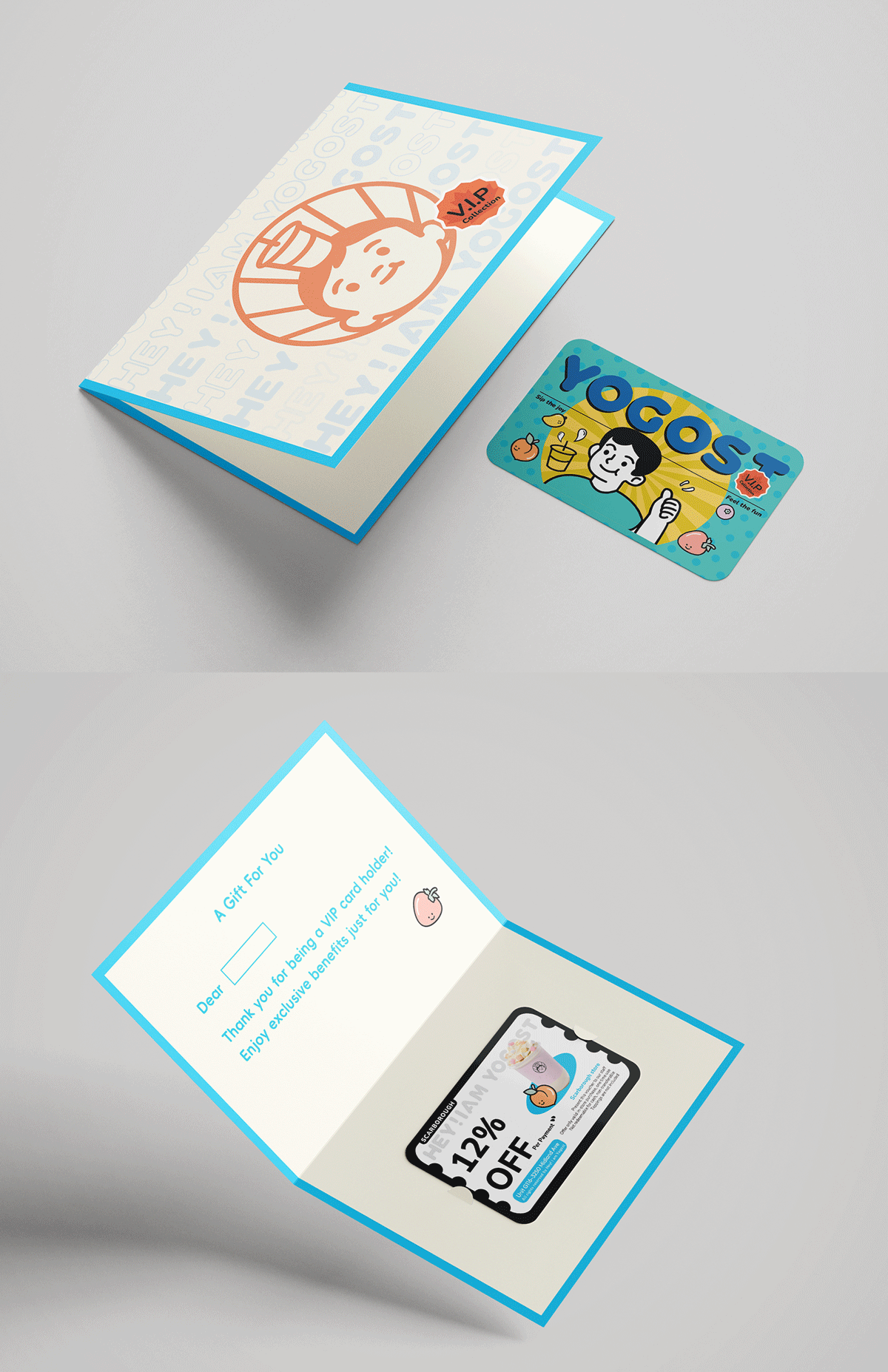 VIP Card mockup